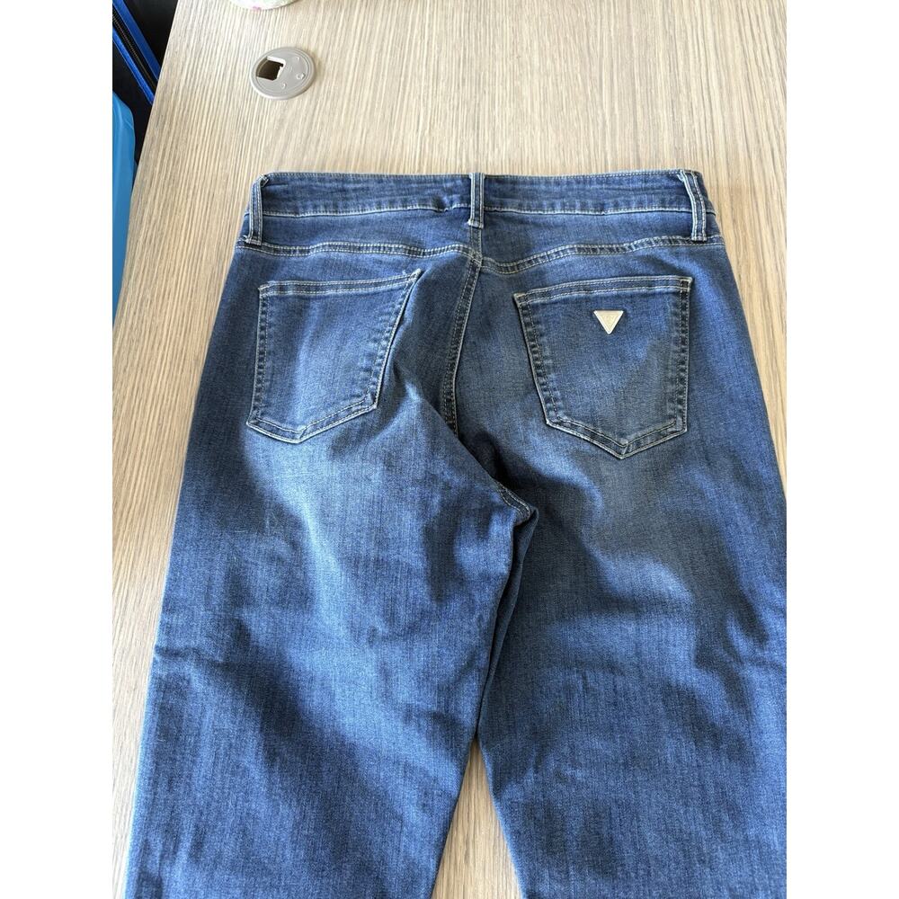Guess Women’s Skinny Jeans Button Fly Medium Wash Stretch Denim W28 L29 - Picture 4 of 7